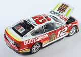 Ryan Blaney Signed 2022 BodyArmor #12 Ford Mustang Diecast | 1:24 Limited Edition