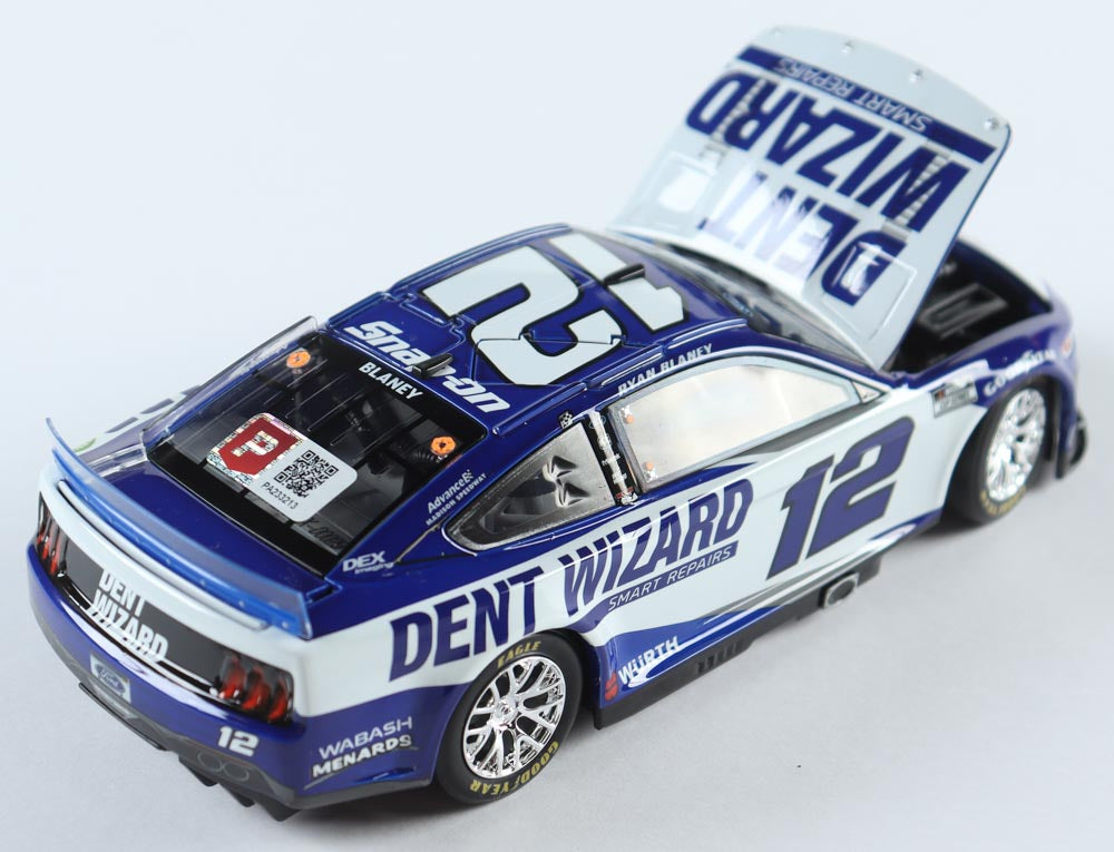 Ryan Blaney Signed 2022 #12 Dent Wizard 1:24 Diecast Car | Limited Edition