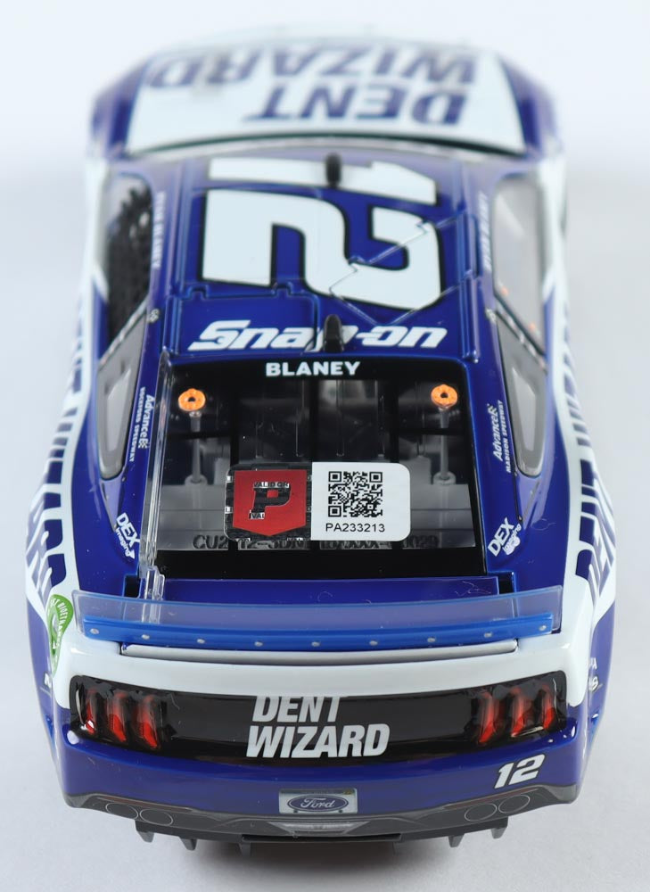 Ryan Blaney Signed 2022 #12 Dent Wizard 1:24 Diecast Car | Limited Edition