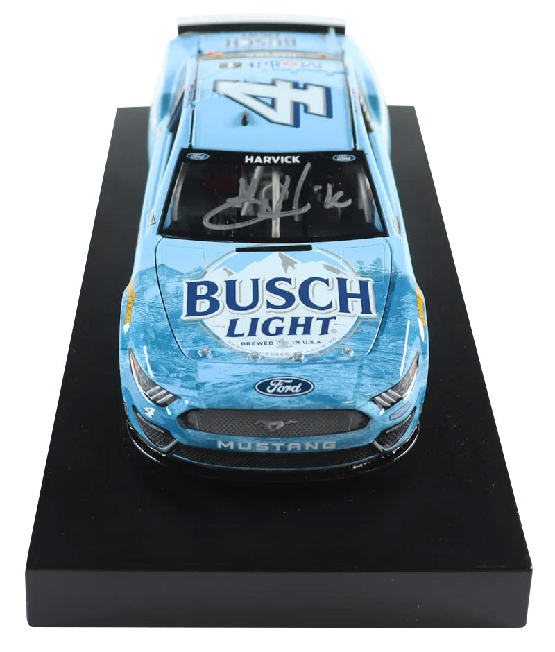 Kevin Harvick Signed 2021 NASCAR #4 #Beeroverwine - 1:24 Premium Action Diecast Car (PA COA) - Limited Edition 1 of 912