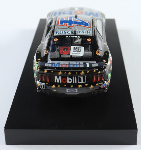Kevin Harvick Signed 2022 #4 Mobil 1 I Triple Action I 1:24 Diecast Car (PA)
