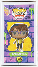 Kevin Eastman Signed "Teenage Mutant Ninja Turtles" Mutant Mayhem #1392 April O'Neil Funko Pop! Vinyl Figure (PA)