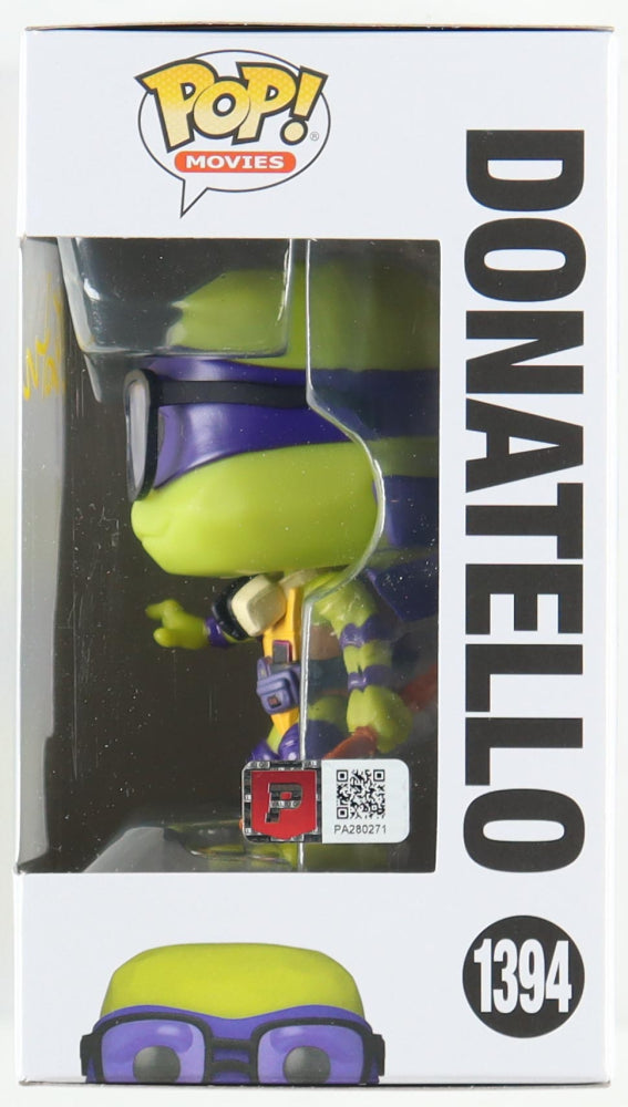 Kevin Eastman Signed "Teenage Mutant Ninja Turtles" Mutant Mayhem #1394 Donatello Funko Pop! Vinyl Figure (PA)