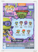 Kevin Eastman Signed "Teenage Mutant Ninja Turtles" Mutant Mayhem #1394 Donatello Funko Pop! Vinyl Figure (PA)