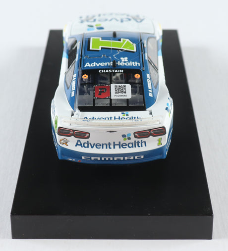 Ross Chastain Signed 2023 #1 AdventHealth | 1:24 Diecast Car (PA)