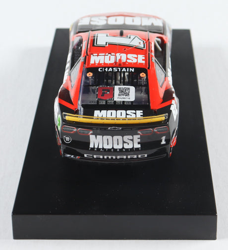 Ross Chastain Signed 2022 #1 Moose Fraternity | Checkers or Wreckers | 1:24 Diecast Car (PA)