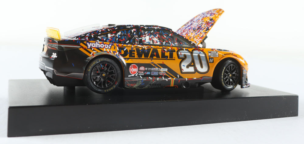 Christopher Bell Signed 2022 Charlotte Roval Win | Raced Version | 1:24 Diecast Car (PA)