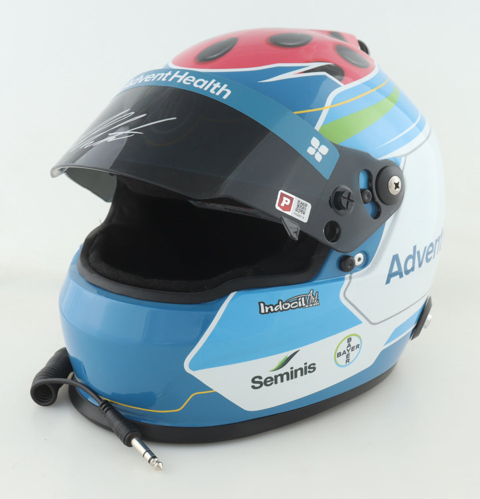 Ross Chastain Signed Full-Size NASCAR Helmet #1 Advent Health (PA)