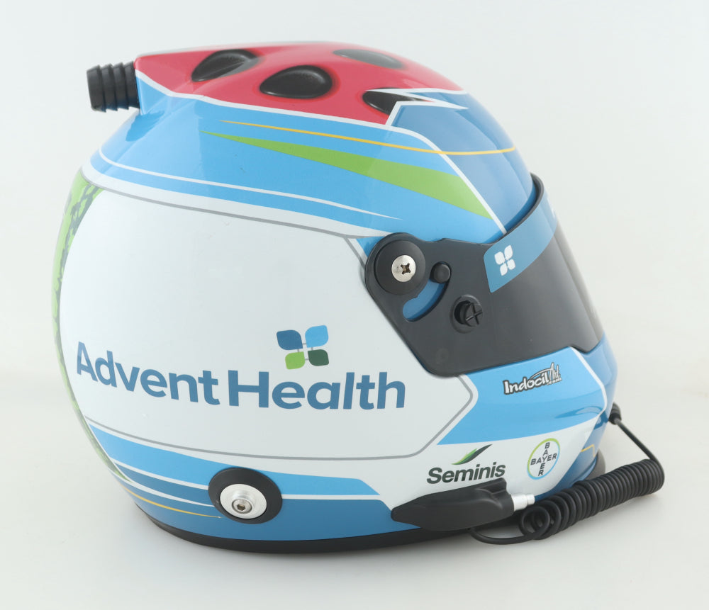 Ross Chastain Signed Full-Size NASCAR Helmet #1 Advent Health (PA)