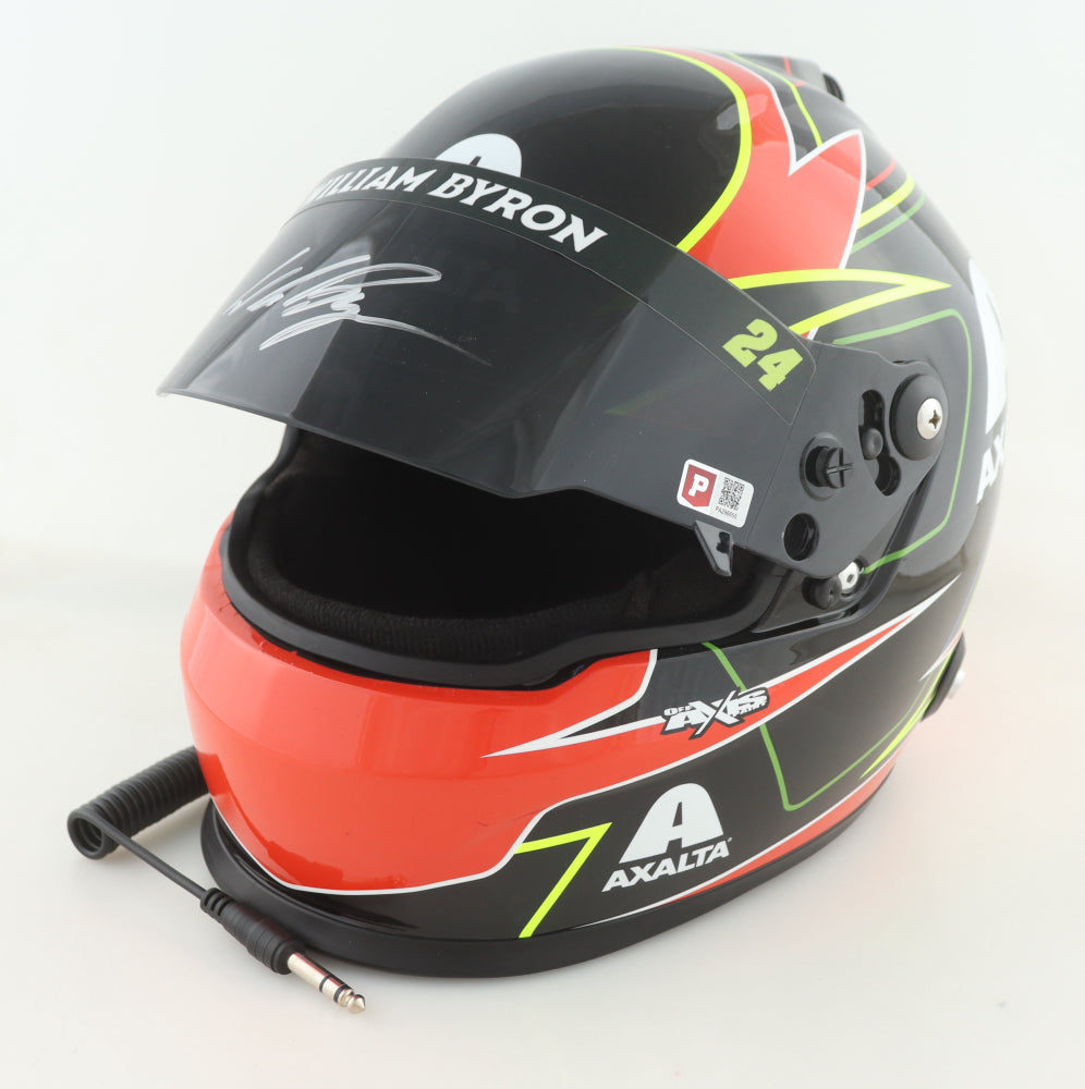 William Byron Signed NASCAR #24 Axalta Full-Size Helmet (PA)