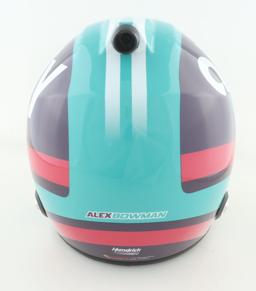 Alex Bowman Signed NASCAR Ally Full-Size Helmet (PA)