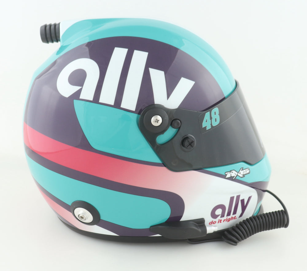 Alex Bowman Signed NASCAR Ally Full-Size Replica Helmet (Pristine COA)