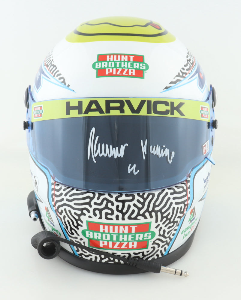 Keelan Harvick Signed 2023 European Full-Size Helmet (PA)