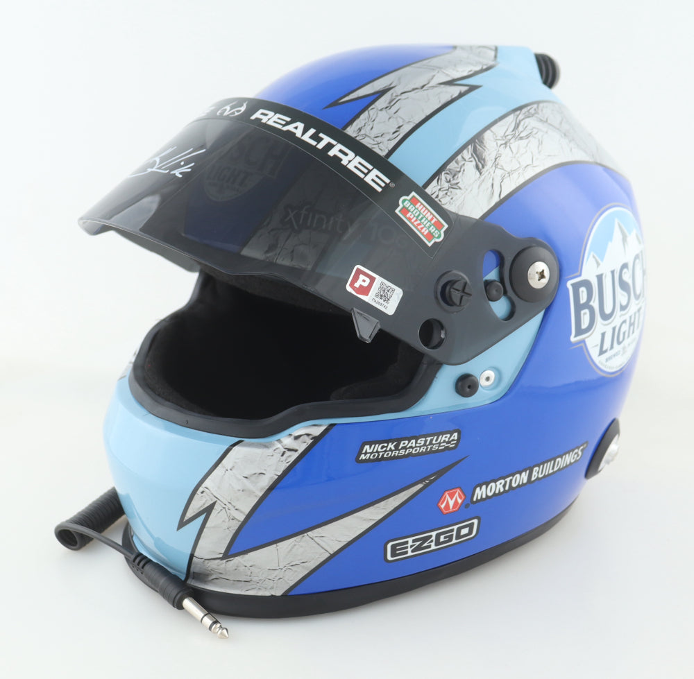 Kevin Harvick Signed  & Inscribed NASCAR Busch Light I 4Ever Full-Size Helmet (PA)