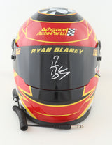 Ryan Blaney Signed NASCAR Advance Auto Parts Full-Size Helmet (PA)