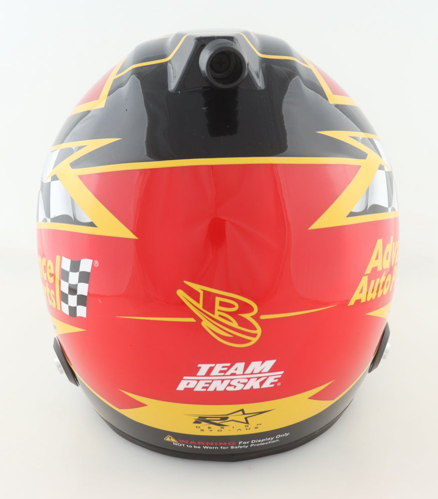 Ryan Blaney Autographed Full-Size NASCAR Helmet – Advance Auto Parts (COA)