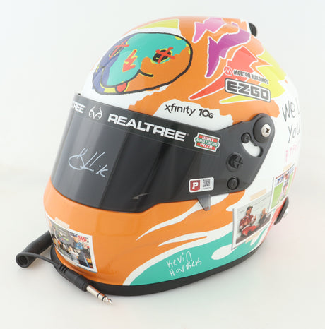 Kevin Harvick Signed NASCAR Realtree I 4Ever Pops Full-Size Helmet (PA)
