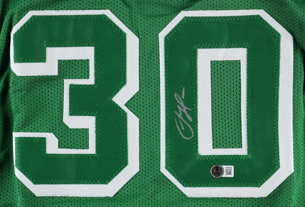 Sam Hauser Signed Jersey (Beckett)