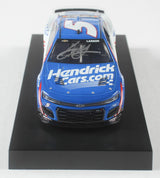 Kyle Larson Signed "HendrickCars.com" 2024 Camaro ZL1 1:24 Scale Die-Cast Car (PA)
