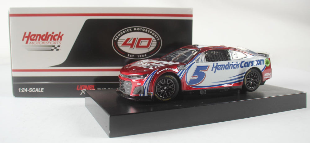 Kyle Larson Signed "HendrickCars" 2024 Hendrick Motorsports 40th Anniversary Camaro ZL1 1:24 Scale Die-Cast Car (PA)