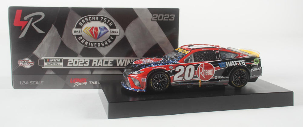 Exclusive | Christopher Bell Signed 2023 Rheem Homestead-Miami Win | 1:24 Diecast Car (Bell COA)