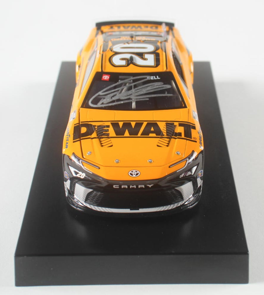 Exclusive | Christopher Bell Signed 2024 DeWalt 1:24 Diecast Car (Bell COA)