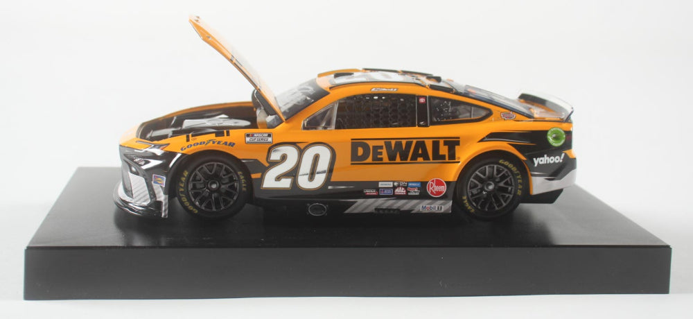 Exclusive | Christopher Bell Signed 2024 DeWalt 1:24 Diecast Car (Bell COA)