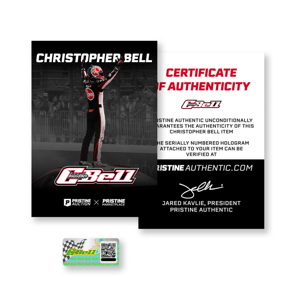 Exclusive | Christopher Bell Signed 2024 DeWalt 1:24 Diecast Car (Bell COA)