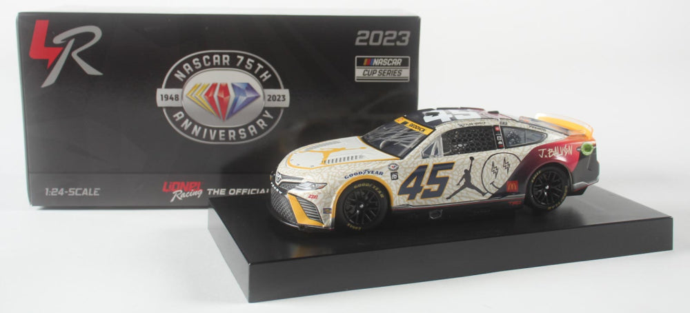 Tyler Reddick Signed 2023 #45 Jordan Brand J Balvin 1:24 Diecast Car (PA)