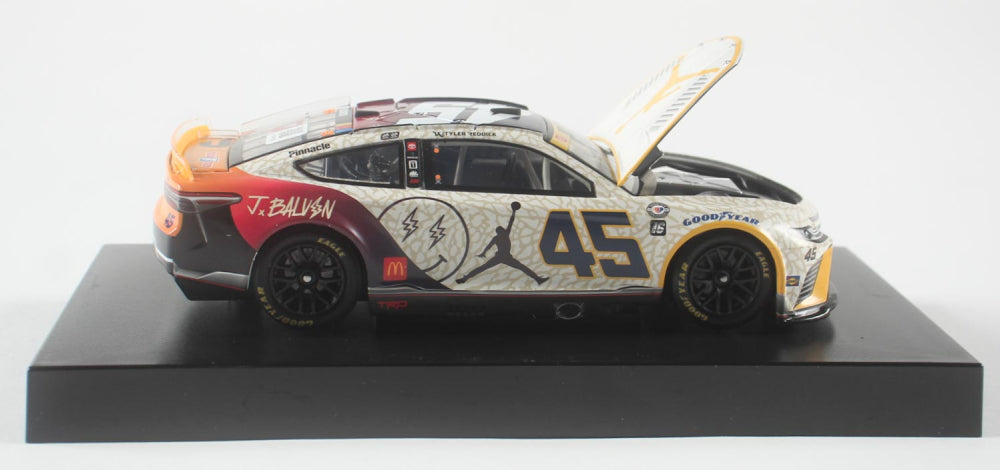 Tyler Reddick Signed 2023 #45 Jordan Brand J Balvin 1:24 Diecast Car (PA)