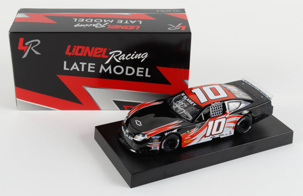 Ryan Blaney Signed LE 2008 NASCAR #12 Blaney Motorsports Late Model SS 1:24 Diecast Car (PA)
