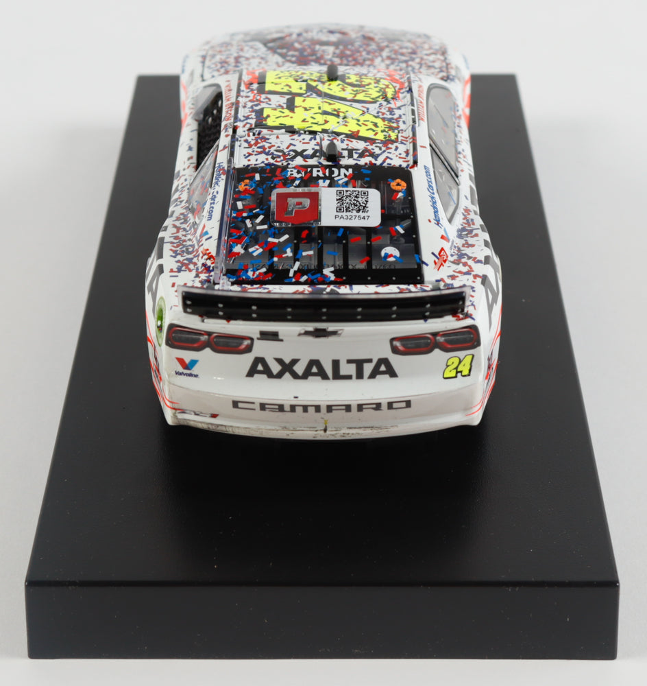 William Byron Signed 2024 #24 Daytona 500 Win | Raced Version | 1:24 Diecast Car (PA)