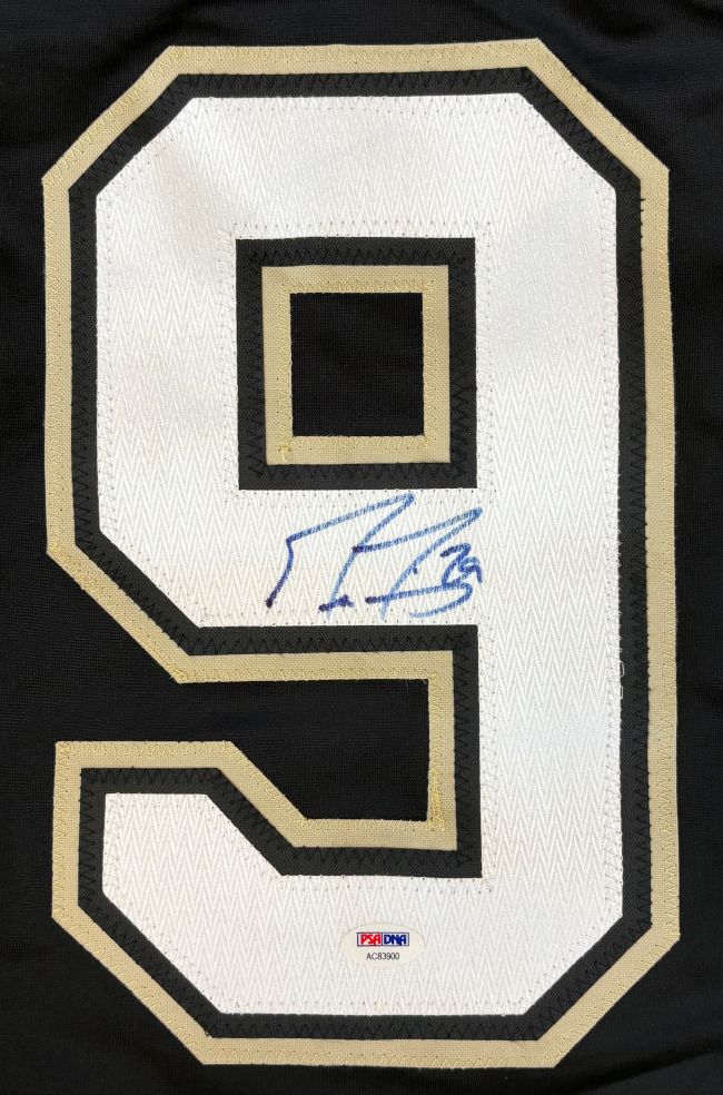 Marc-Andre Fleury Pittsburgh Signed Black Hockey Jersey PSA/DNA Hologram