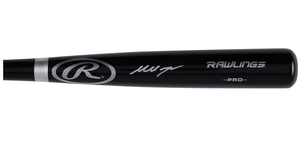 Marcelo Mayer Boston Red Sox Signed Black Rawlings Baseball Bat Fanatics
