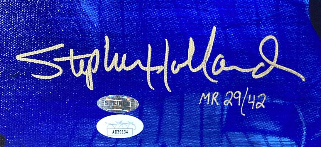 Mariano Rivera Signed 24x40 New York Yankees LE/42 Canvas Exit Sandman JSA