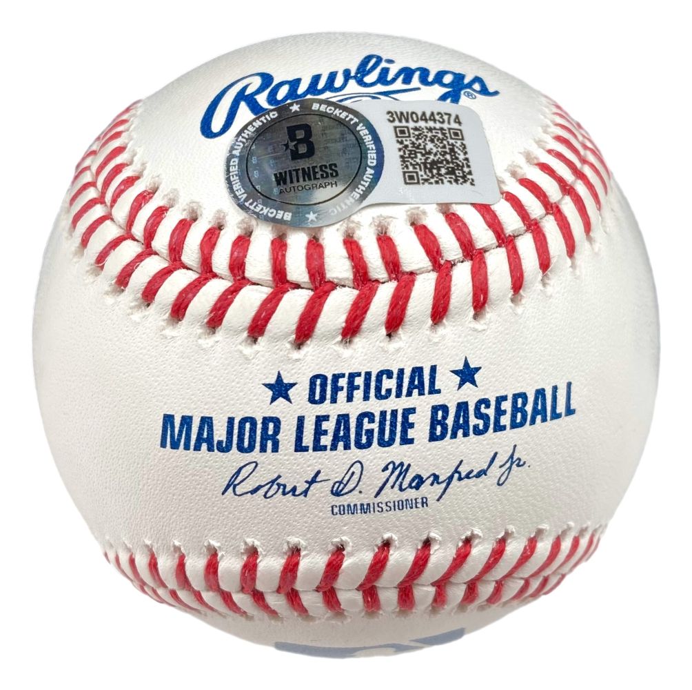 Mariano Rivera New York Yankees Signed Official MLB Baseball BAS