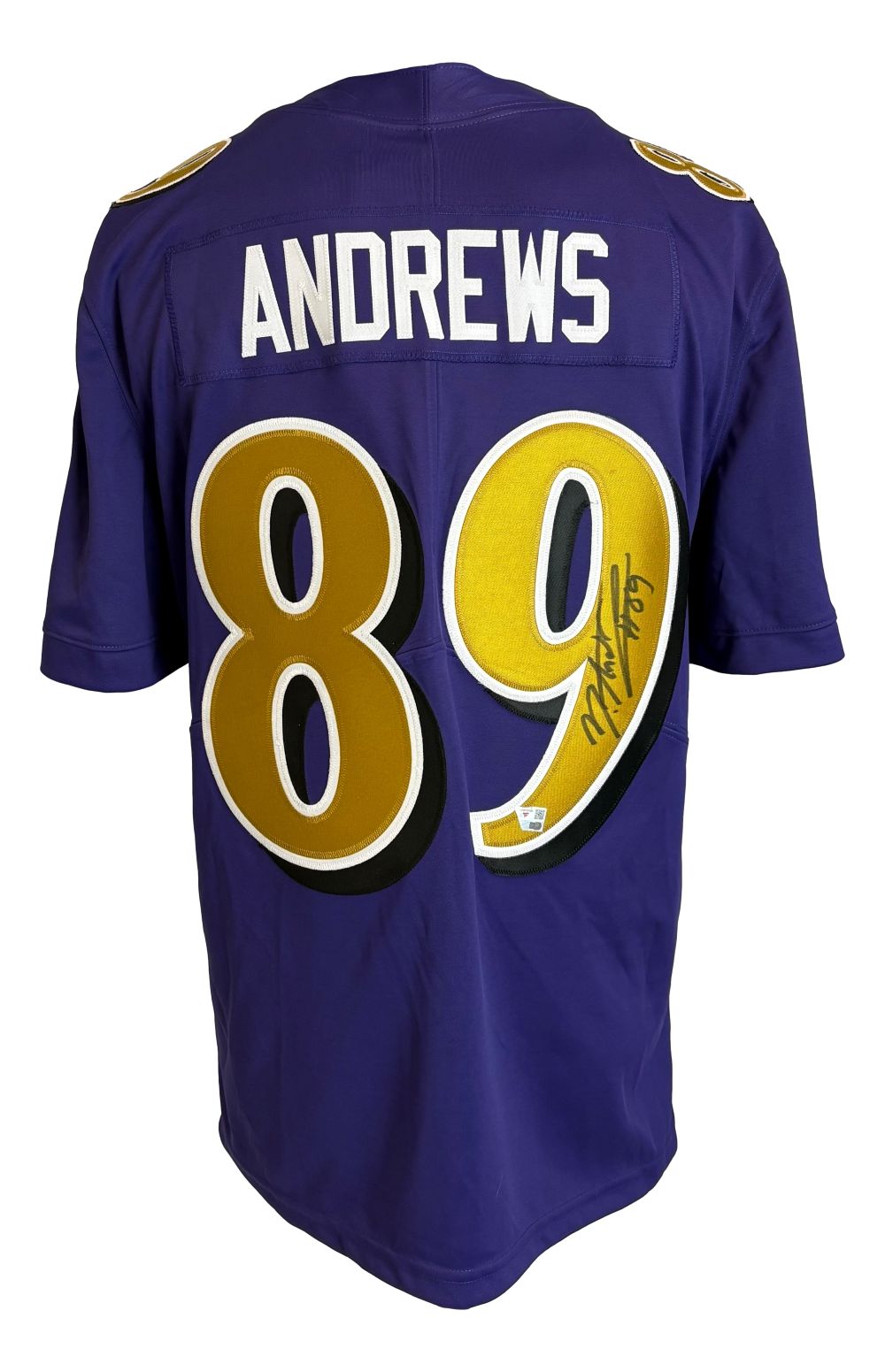 Mark Andrews Signed Baltimore Ravens Alt Purple Nike Limited Jersey Fanatics