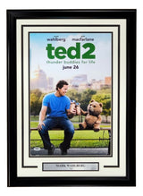 Mark Wahlberg Signed Framed 11x17 Ted 2 Photo PSA/DNA Hologram