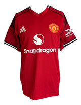 Mason Mount Signed Manchester United 2023/24 Adidas Soccer Jersey BAS