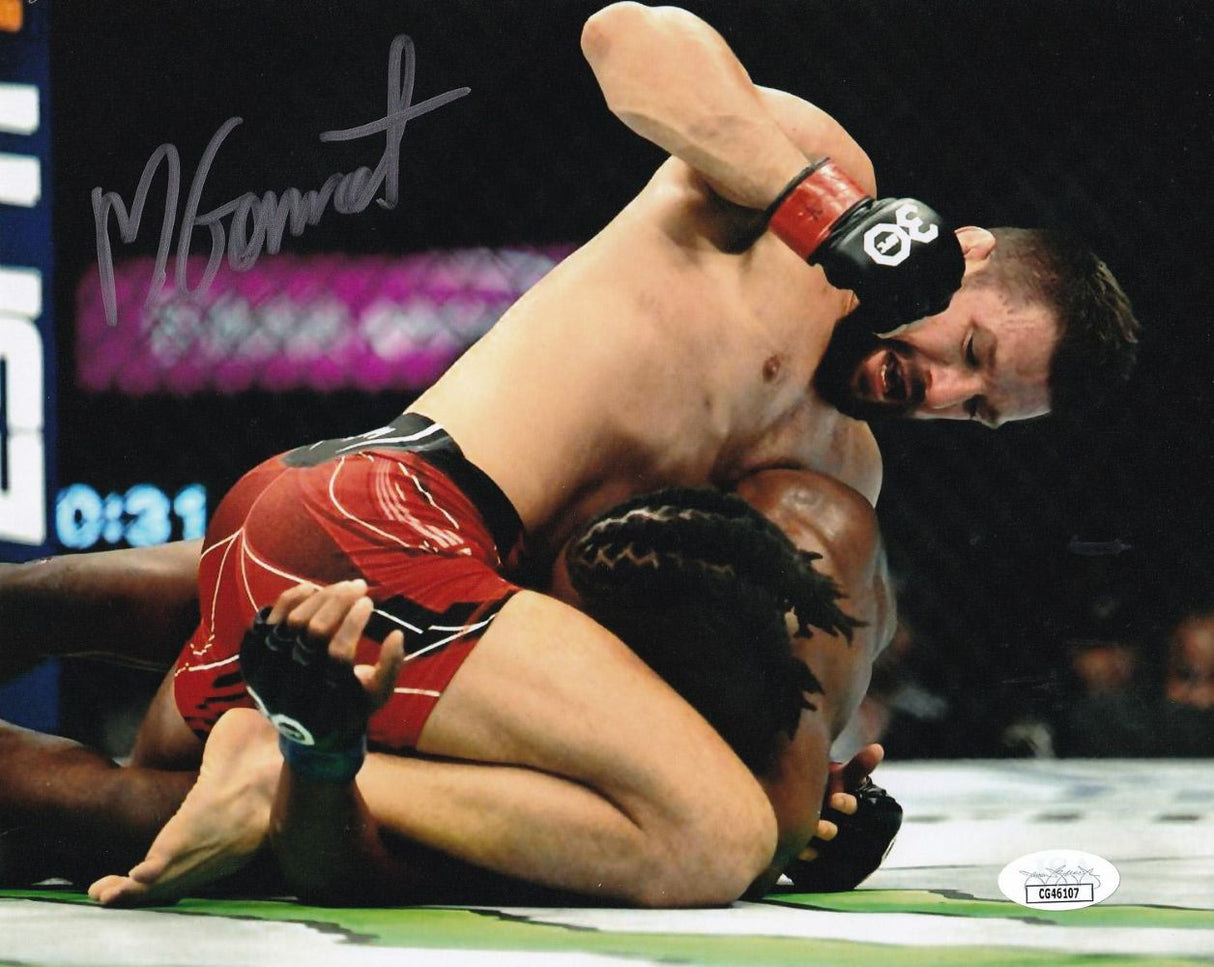 Mateusz Gamrot Signed 8x10 MMA Photo JSA