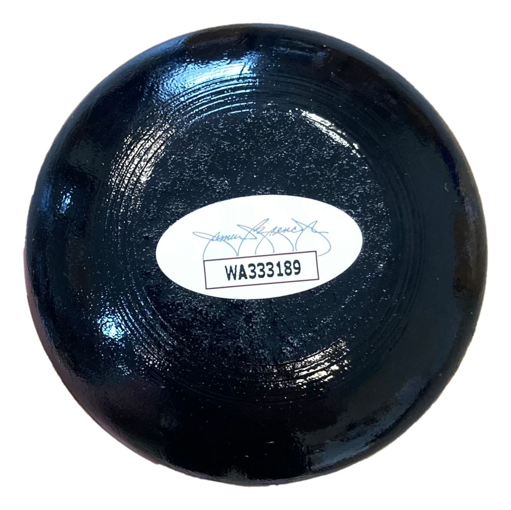 Hideki Matsui Yankees Signed In Kenji Black Rawlings Baseball Bat 09 WS MVP JSA