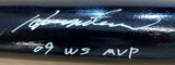 Hideki Matsui New York Yankees Signed Black Rawlings Baseball Bat 09 WS MVP JSA