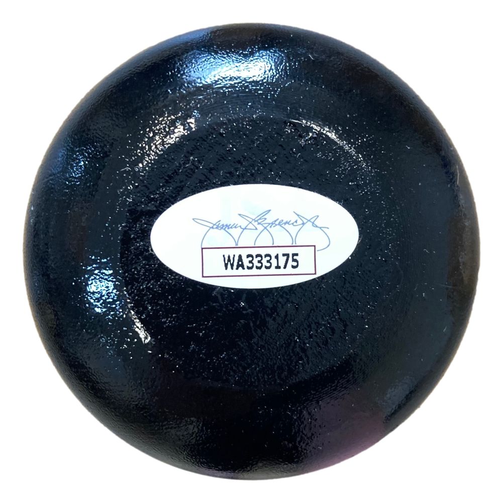 Hideki Matsui New York Yankees Signed Black Rawlings Baseball Bat 09 WS MVP JSA