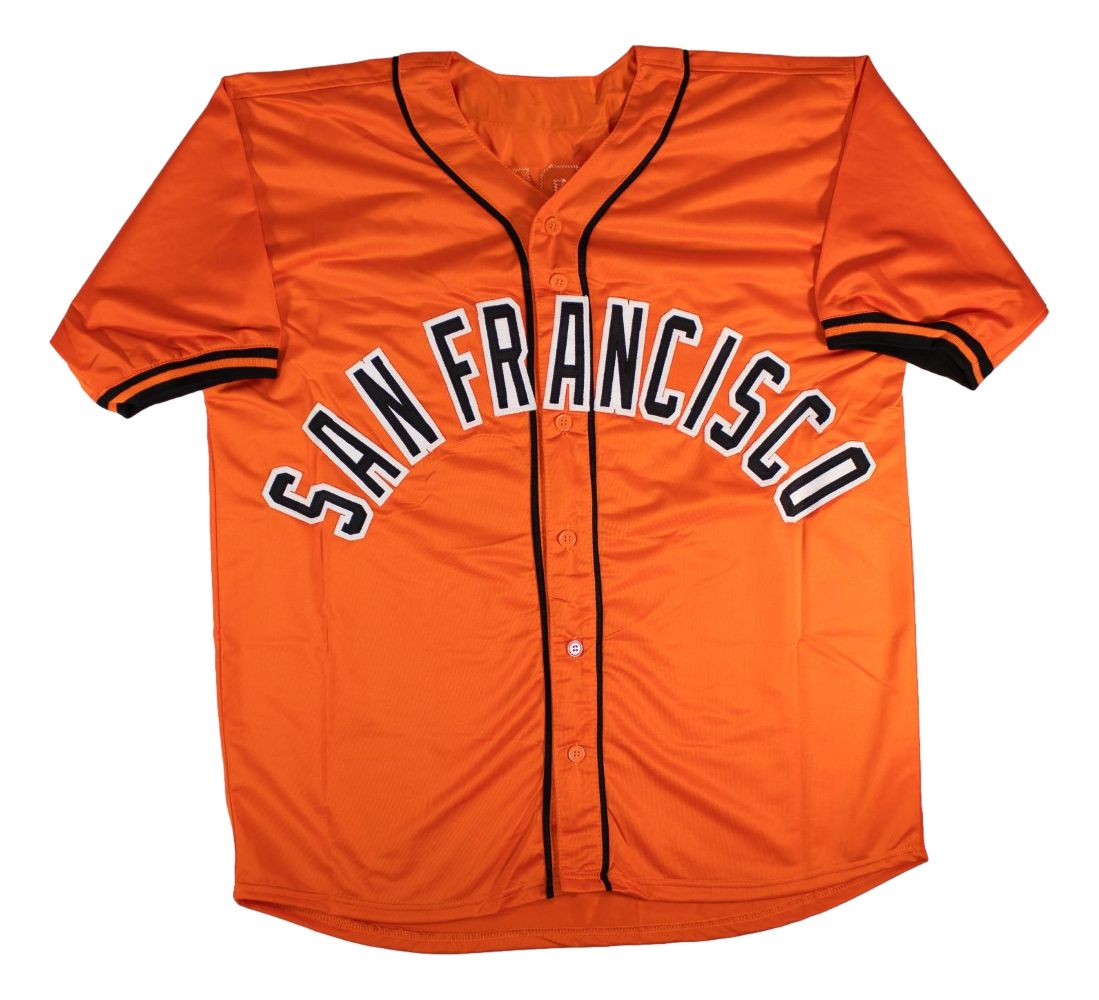 Matt Chapman San Francisco Signed Orange Baseball Jersey BAS