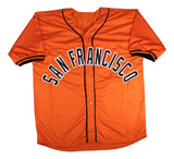 Matt Chapman San Francisco Signed Orange Baseball Jersey BAS