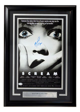 Matthew Lillard Signed Framed 11x17 Scream Photo Stu Inscribed JSA QR