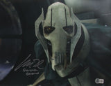 Matthew Wood Signed 11x14 Star Wars Photo General Grievous BAS