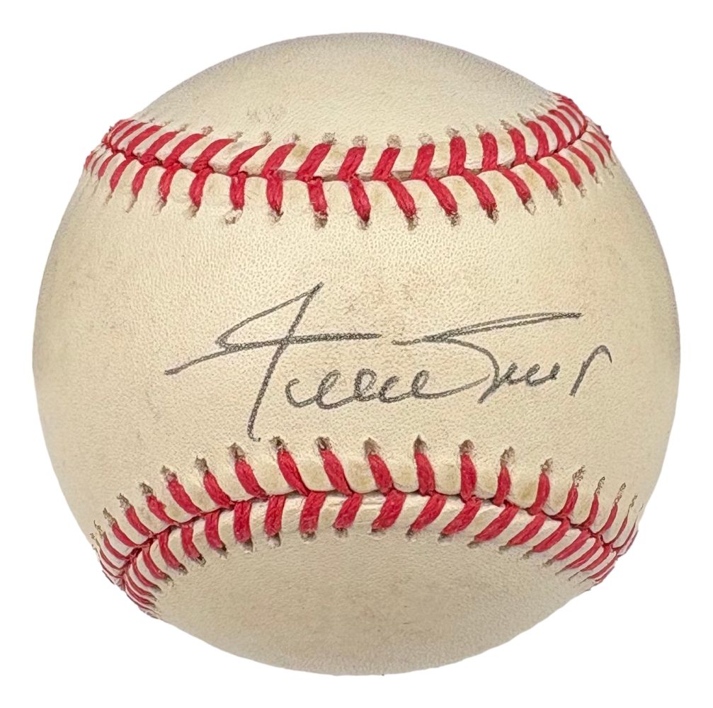 Willie Mays San Francisco Giants Signed National League Baseball PSA AP53361