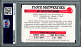 Floyd Mayweather Jr Signed Reprint 1997 Brown's Boxing #51 Rookie Card PSA/DNA