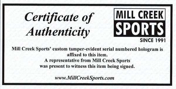 Malcolm Smith Autographed Super Bowl Leather Football Seattle Seahawks "SB XLVIII MVP" MCS Holo Stock #72383